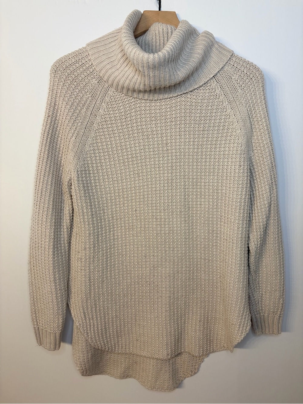 Merona Women’s Cowl Neck Tunic Length Sweater, Size Medium